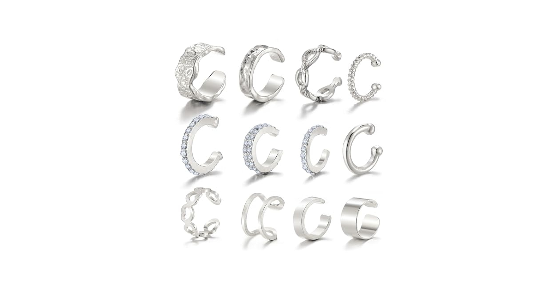 ◆みみ❀◆ 18k White Gold 5.83ctw Diamond Mosaic Drop Earrings